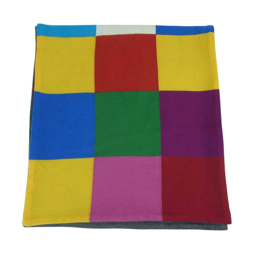 uniform experiment ユニフォームエクスペリメント マフラー グレー系 マルチカラー系【中古】