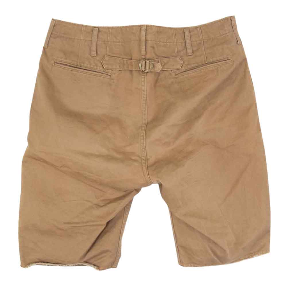 VISVIM ビズビム 112105008013 CHINO SHORTS CUT OFFS ショート パンツ コットン ショーツ カットオフ ブラウン系 2【中古】