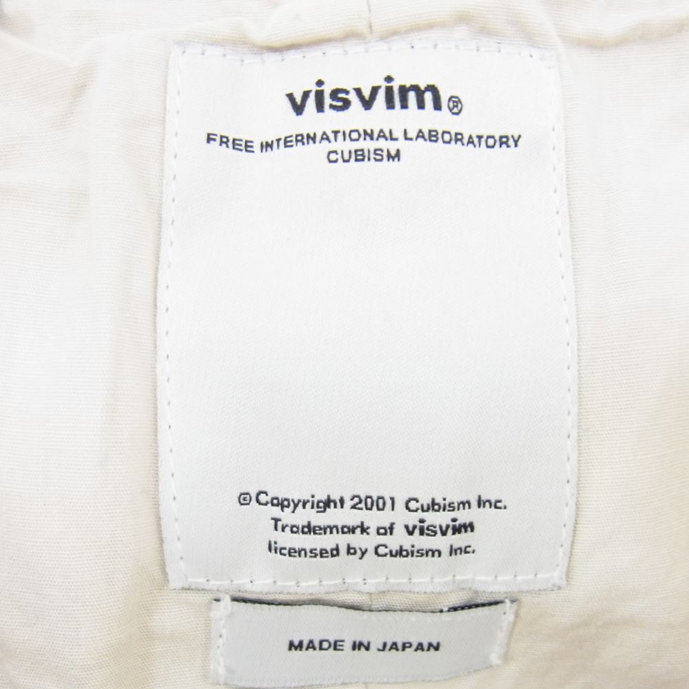 VISVIM ビズビム 112105008013 CHINO SHORTS CUT OFFS ショート パンツ コットン ショーツ カットオフ ブラウン系 2【中古】