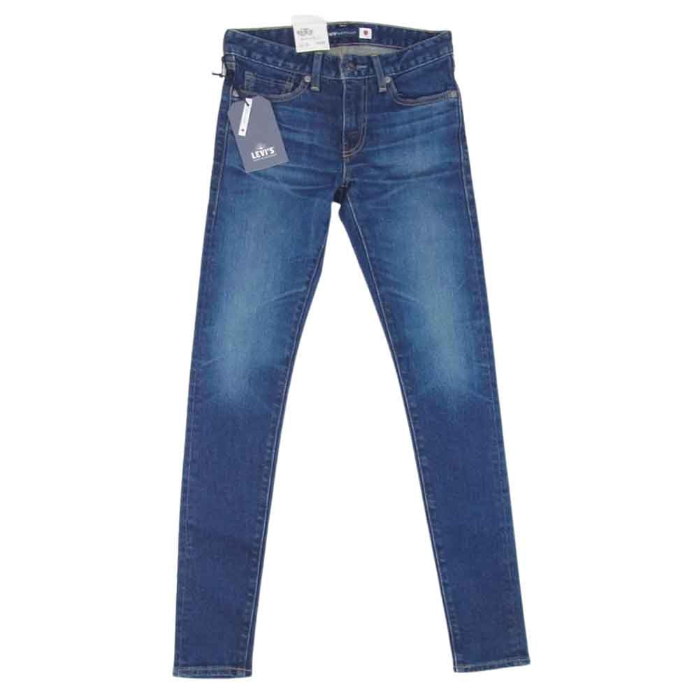 Levi's リーバイス 711 Skinny Jean スキニー ジーンズ デニム パンツ インディゴブルー系 24【極上美品】【中古】