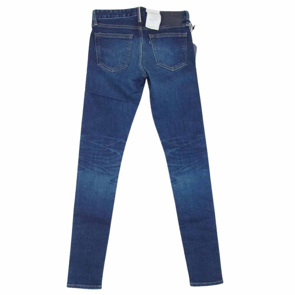 Levi's リーバイス 711 Skinny Jean スキニー ジーンズ デニム パンツ インディゴブルー系 24【極上美品】【中古】