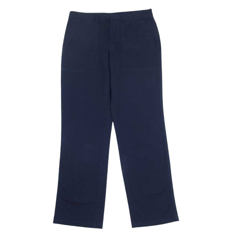 Brooks Brothers ブルックスブラザーズ Red Fleece ストレッチ コットン ブラッシュドツイル ガーメントダイ サープラス ベイカー パンツ ネイビー ネイビー系 30【中古】