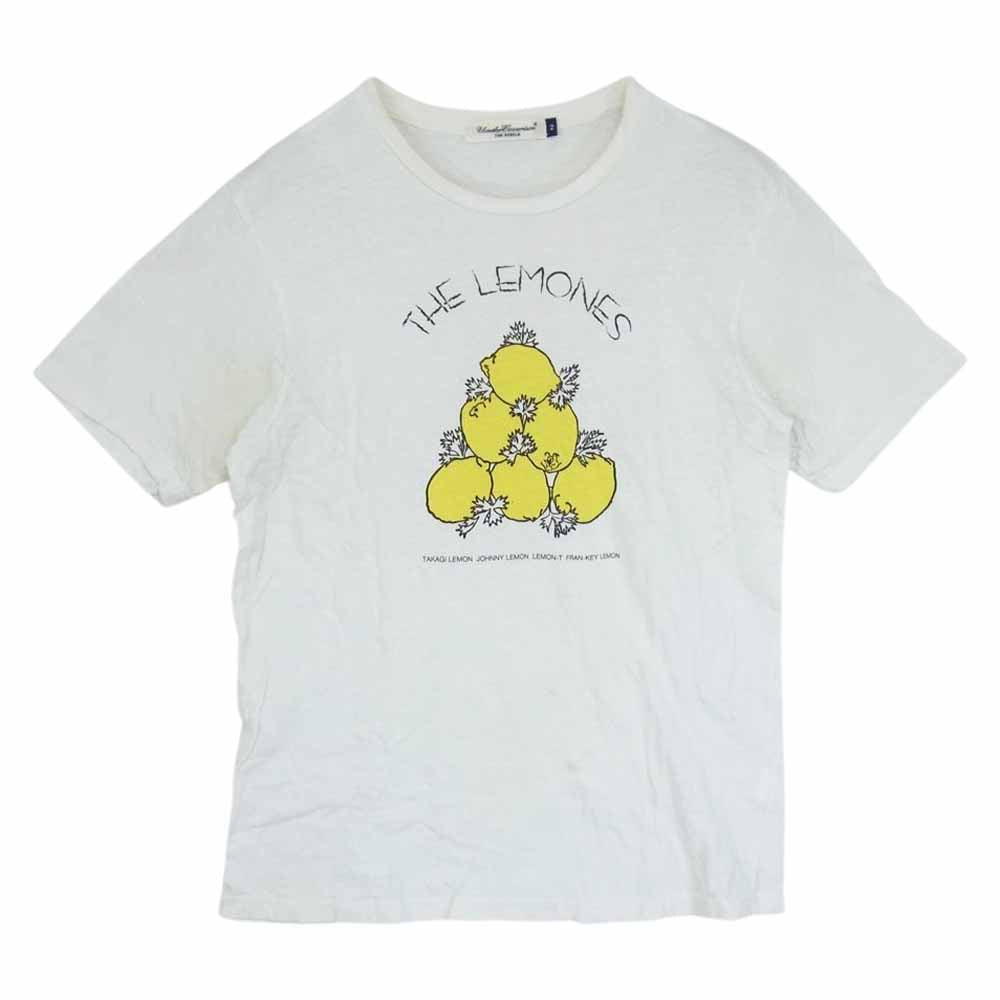 UNDERCOVER アンダーカバー FOR REBELS LEMON Tシャツ レモン ホワイト系 2【中古】