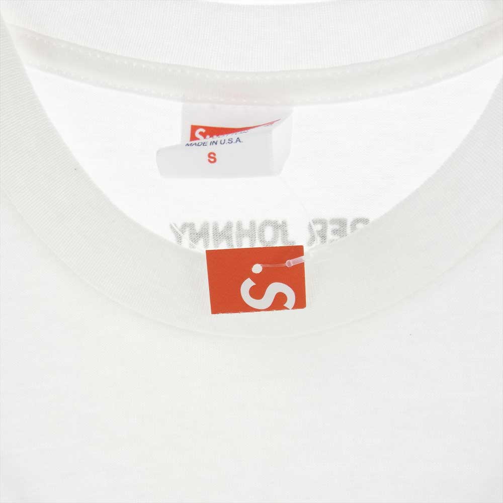 Supreme シュプリーム 18AW  Chris Cunningham Rubber Johnny Tee クリス カニングハム ラバー ジョニー Tシャツ ホワイト系 S【極上美品】【中古】