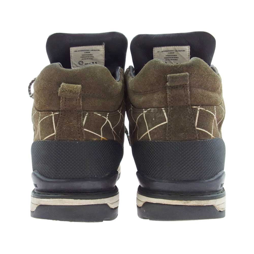 VISVIM ビズビム × AFFA SERRA セラ スパイダー マウンテン ブーツ カーキ系 US9.5【中古】