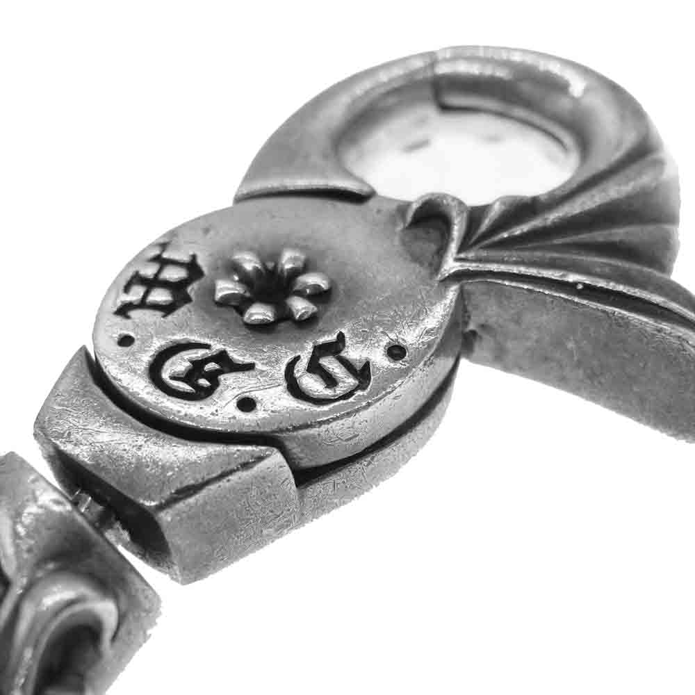 エムジーシー ツイストリボン ウォレットチェーン シルバー系【中古】