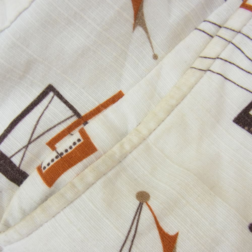 WEIRDO ウィアード 20SS WRD-20-SS-08 ATOMIC SHORTS アトミック 総柄 プリント ショーツ ハーフ パンツ オフホワイト系 M【中古】