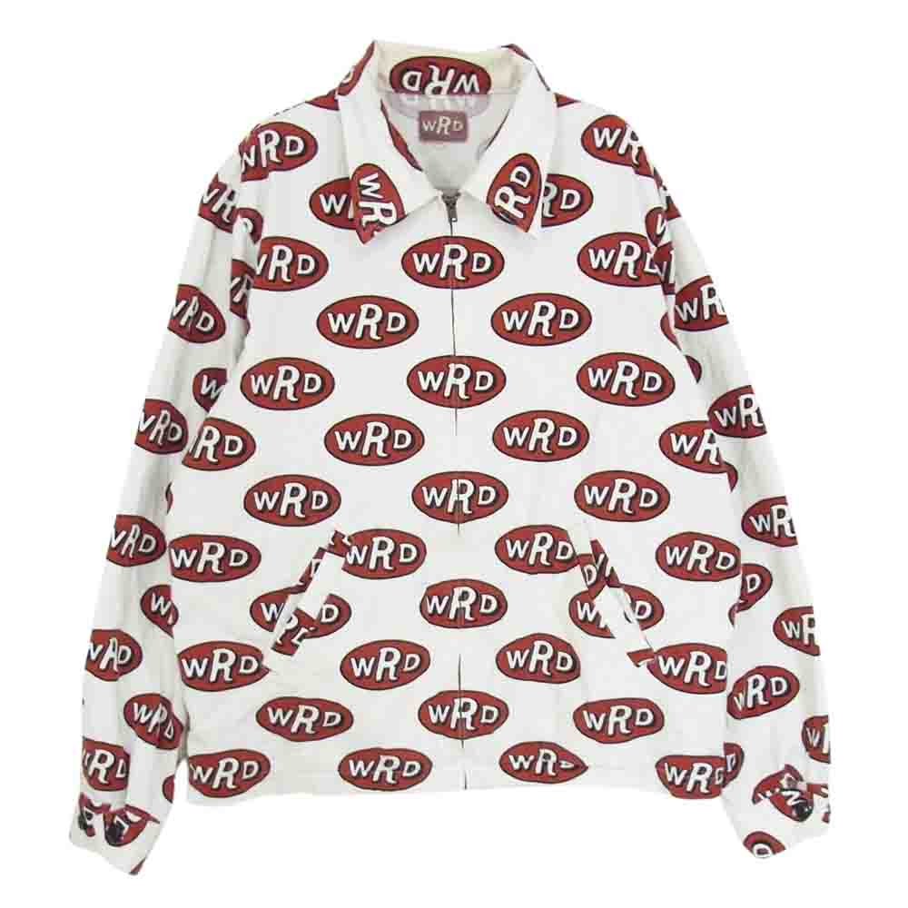 WEIRDO ウィアード 16SS WRD-16-SS-03 WRD JACKET 総柄 ワーク ジャケット ホワイト系 M【中古】