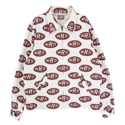 WEIRDO ウィアード 16SS WRD-16-SS-03 WRD JACKET 総柄 ワーク ジャケット ホワイト系 M【中古】
