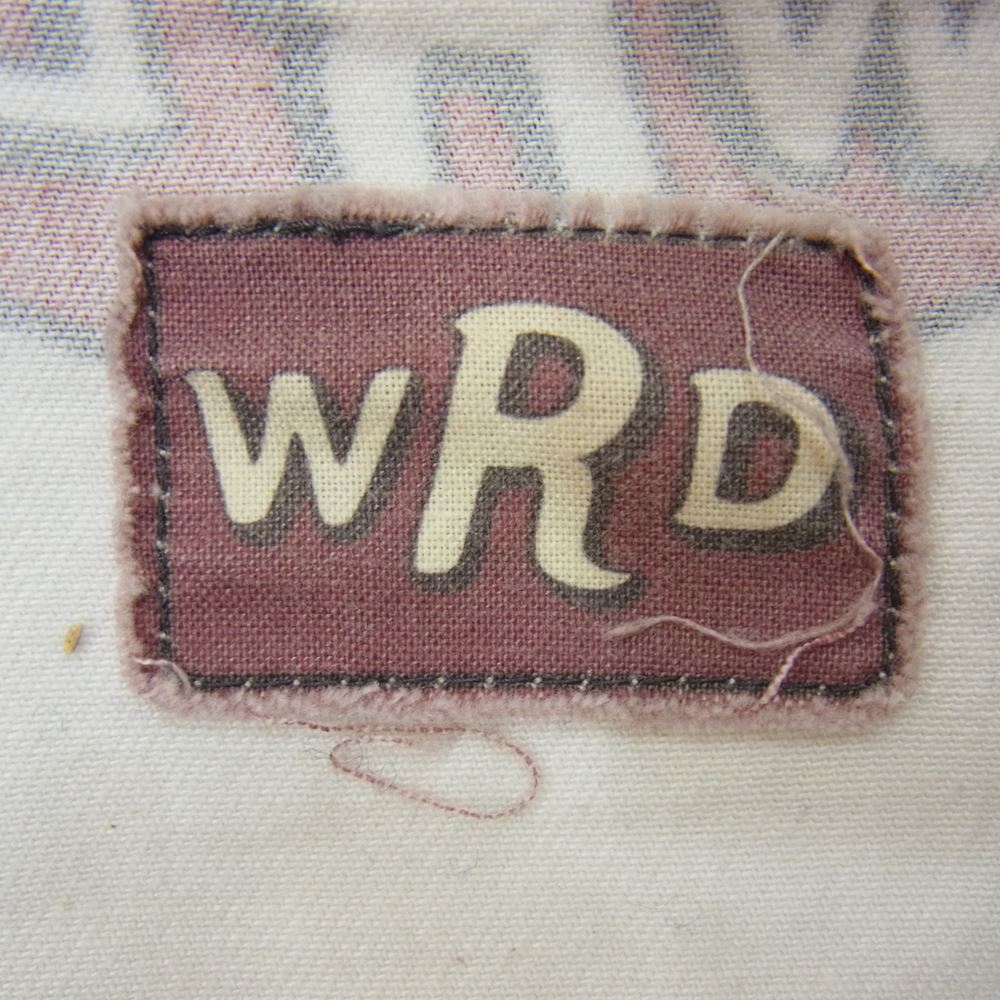 WEIRDO ウィアード 16SS WRD-16-SS-03 WRD JACKET 総柄 ワーク ジャケット ホワイト系 M【中古】