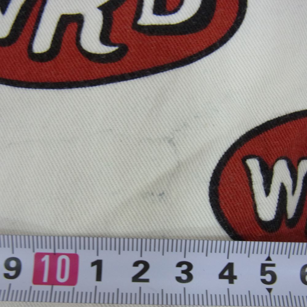 WEIRDO ウィアード 16SS WRD-16-SS-03 WRD JACKET 総柄 ワーク ジャケット ホワイト系 M【中古】