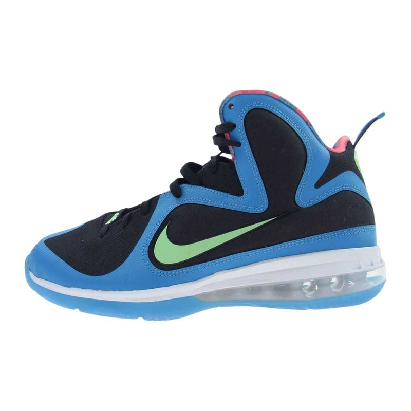 NIKE ナイキ DO5838-001 LEBRON IX SOUTH COAST サウス コースト ハイカット スニーカー ライトブルー系 US9【極上美品】【中古】