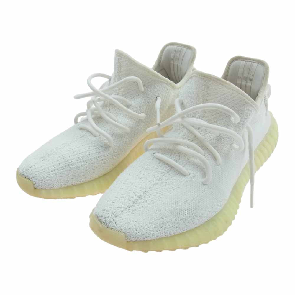adidas アディダス CP9366 Yeezy Boost 350 V2 Cream White イージーブースト クリーム ホワイト スニーカー ホワイト系 27.5cm【中古】