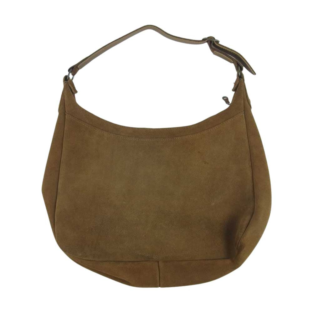 Minnetonka ミネトンカ フリンジ スエード レザー ショルダー バッグ ブラウン系【中古】