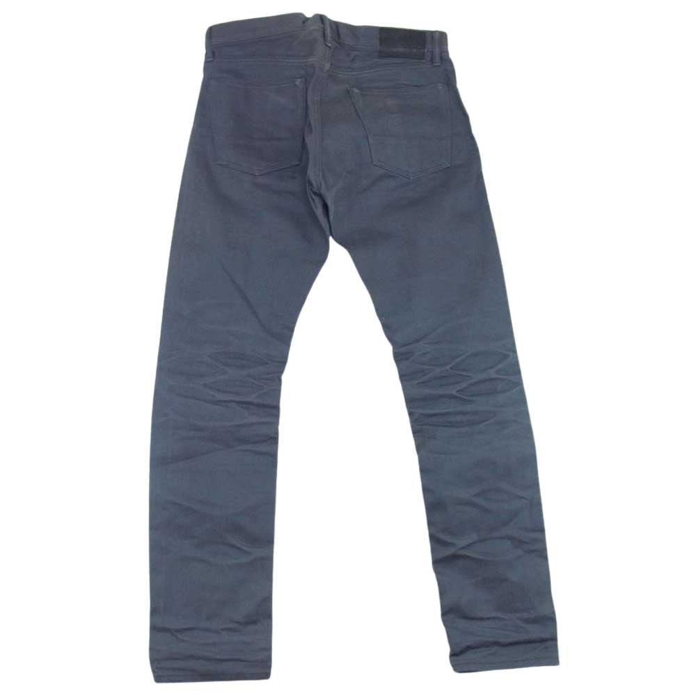 ファブリック ブランド 412060091-2084 日本製 ボタンフライ テーパード デニム パンツ チャコール系 30【中古】