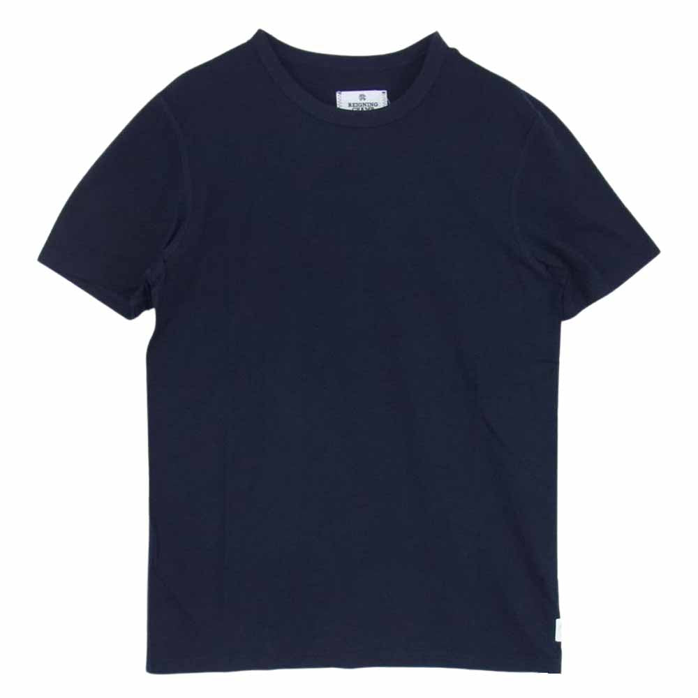 REIGNING CHAMP レイニングチャンプ カナダ製 コットン Tシャツ カットソー 半袖 ダークネイビー ダークネイビー系 S【新古品】【未使用】【中古】