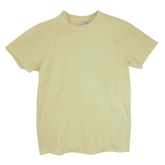 ジョンエリオット カットオフ ガーメントダイ クルーネック Tシャツ ベージュ系 O【中古】