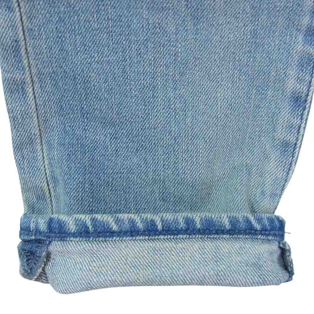 ジョンエリオット ウォッシュド ストレッチ テーパード デニム パンツ インディゴブルー系 31【中古】