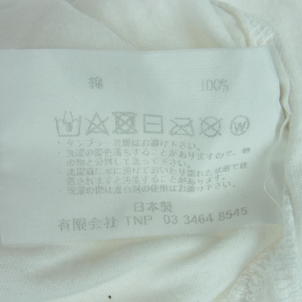 nonnative ノンネイティブ 20SS NN-T3758 UNIVERSITY TEE Tシャツ 半袖 コットン 日本製 ホワイト系 2【中古】