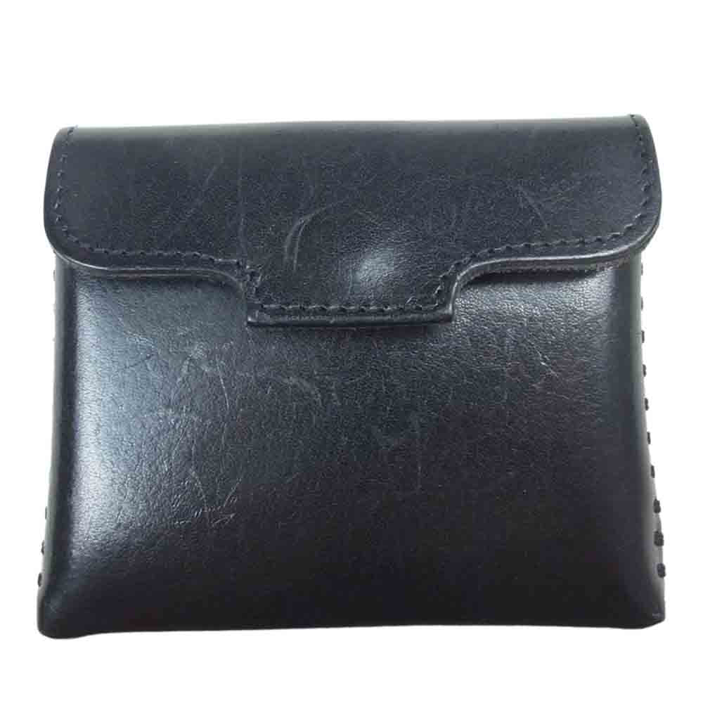 hobo ホーボー レザー コインケース 財布 ブラック系【中古】