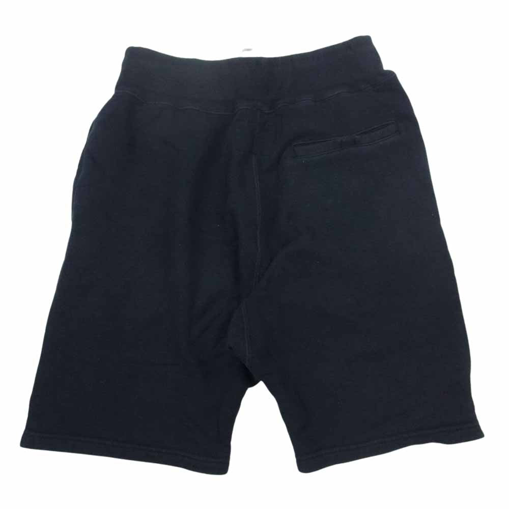 WACKO MARIA ワコマリア GUILTY PARTIES プリント スウェット ショート パンツ ネイビー系 S【中古】