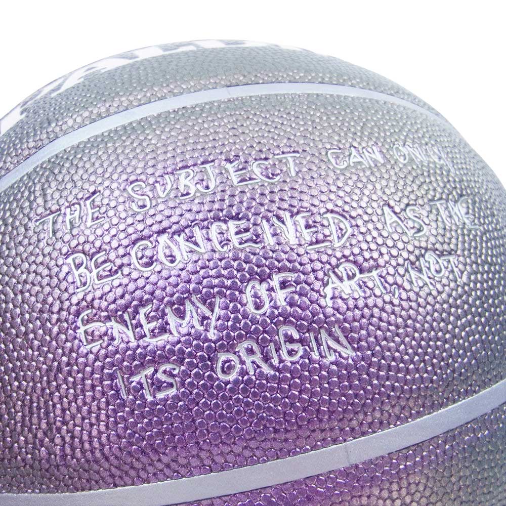 Supreme シュプリーム 23SS Bernadette Corporation Spalding Basketball Purple バーナデット コーポレーション スポルディング バスケットボール パープル  パープル系【新古品】【未使用】【中古】