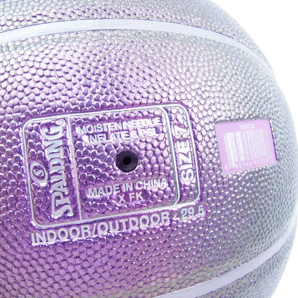 Supreme シュプリーム 23SS Bernadette Corporation Spalding Basketball Purple バーナデット コーポレーション スポルディング バスケットボール パープル  パープル系【新古品】【未使用】【中古】