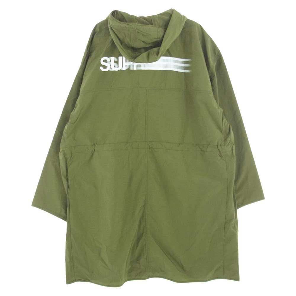 Supreme シュプリーム 23SS Motion Logo Lightweight Parka Olive モーション ロゴ ライトウェイト パーカー ナイロン ジャケット カーキ系 S【新古品】【未使用】【中古】