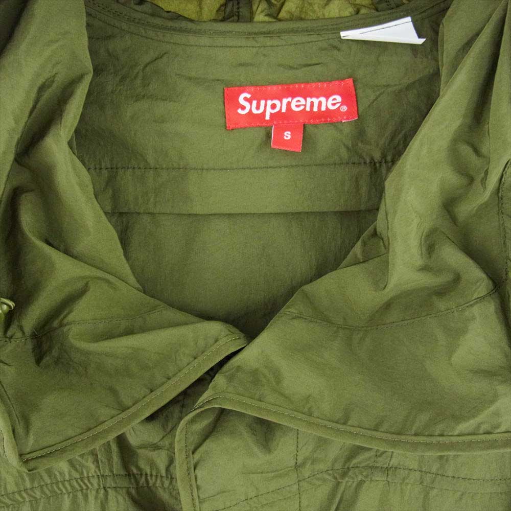 Supreme シュプリーム 23SS Motion Logo Lightweight Parka Olive モーション ロゴ ライトウェイト パーカー ナイロン ジャケット カーキ系 S【新古品】【未使用】【中古】