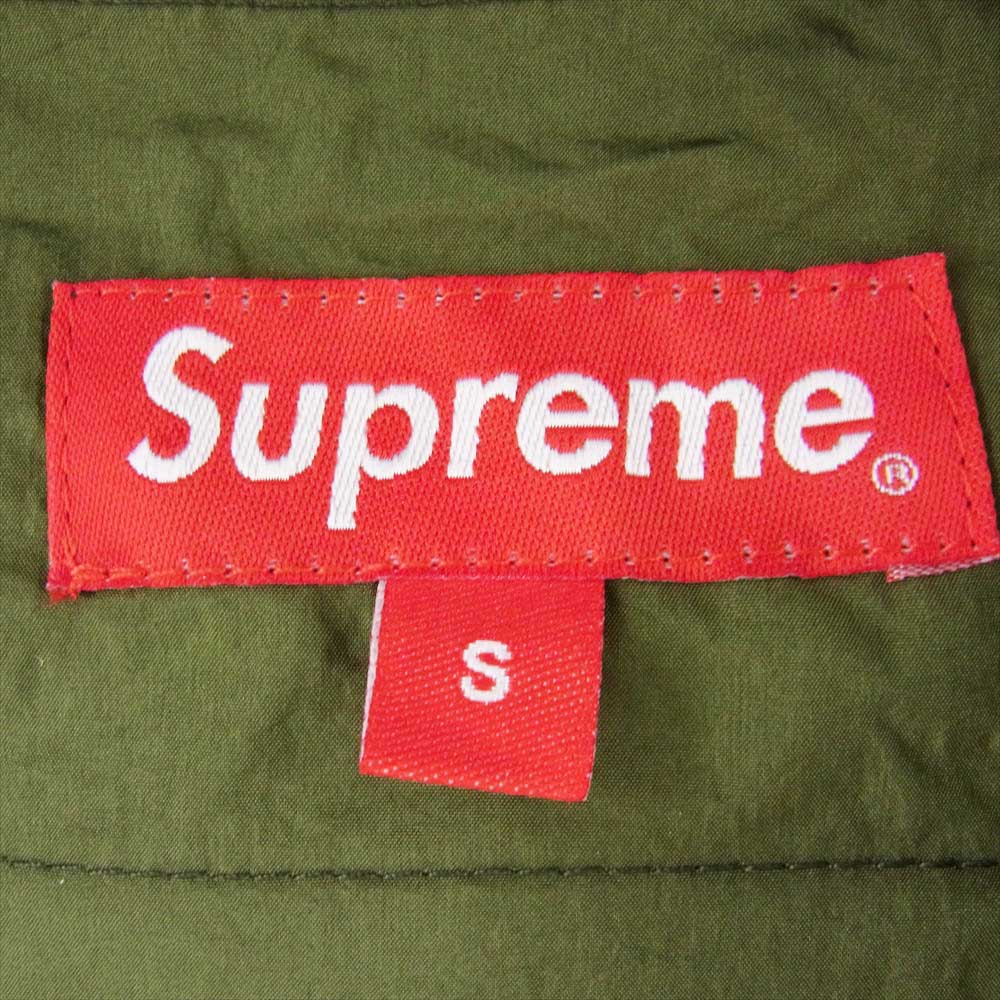 Supreme シュプリーム 23SS Motion Logo Lightweight Parka Olive モーション ロゴ ライトウェイト パーカー ナイロン ジャケット カーキ系 S【新古品】【未使用】【中古】