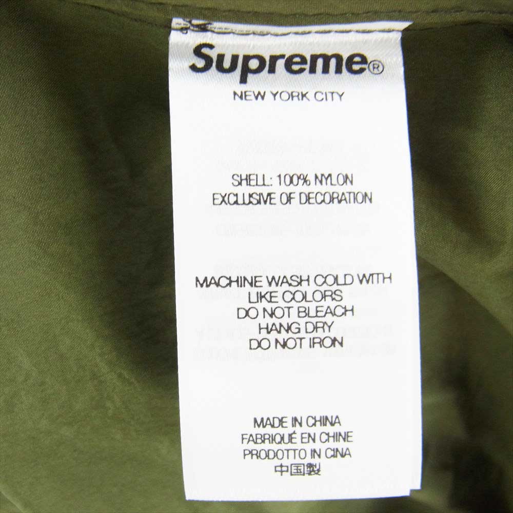 Supreme シュプリーム 23SS Motion Logo Lightweight Parka Olive モーション ロゴ ライトウェイト パーカー ナイロン ジャケット カーキ系 S【新古品】【未使用】【中古】