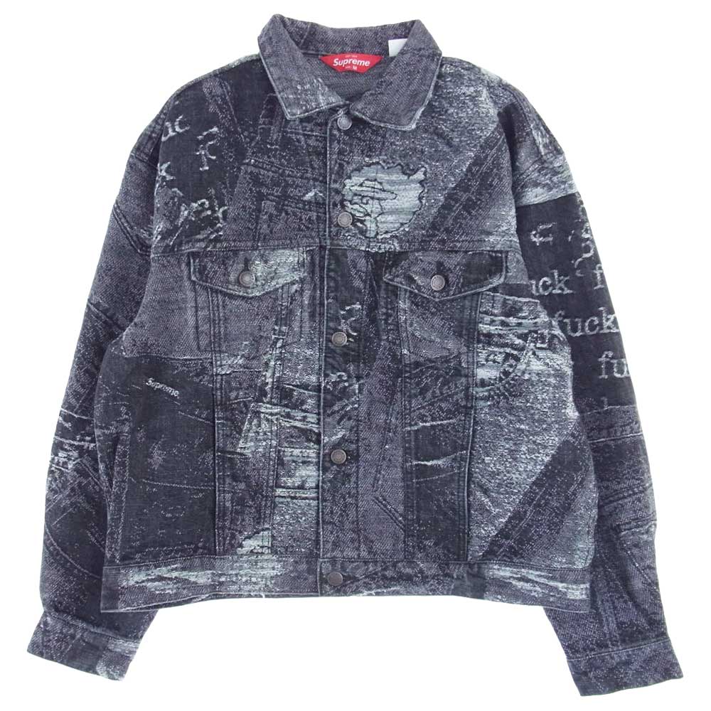 Supreme シュプリーム 23SS Archive Denim Jacquard Trucker Jacket ...