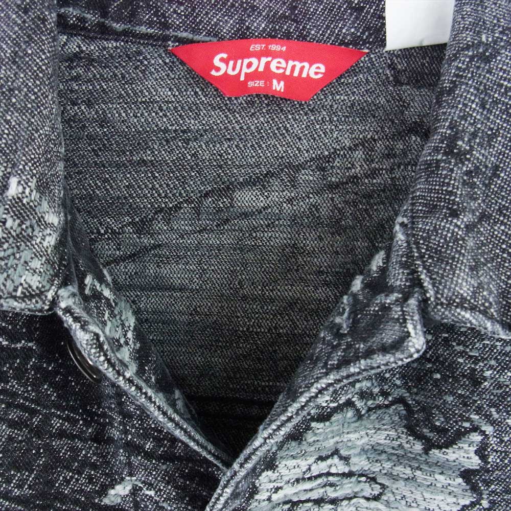 supreme EST.1994 デニムジャケット 黒 Mサイズ | irtdpjrj.org.br