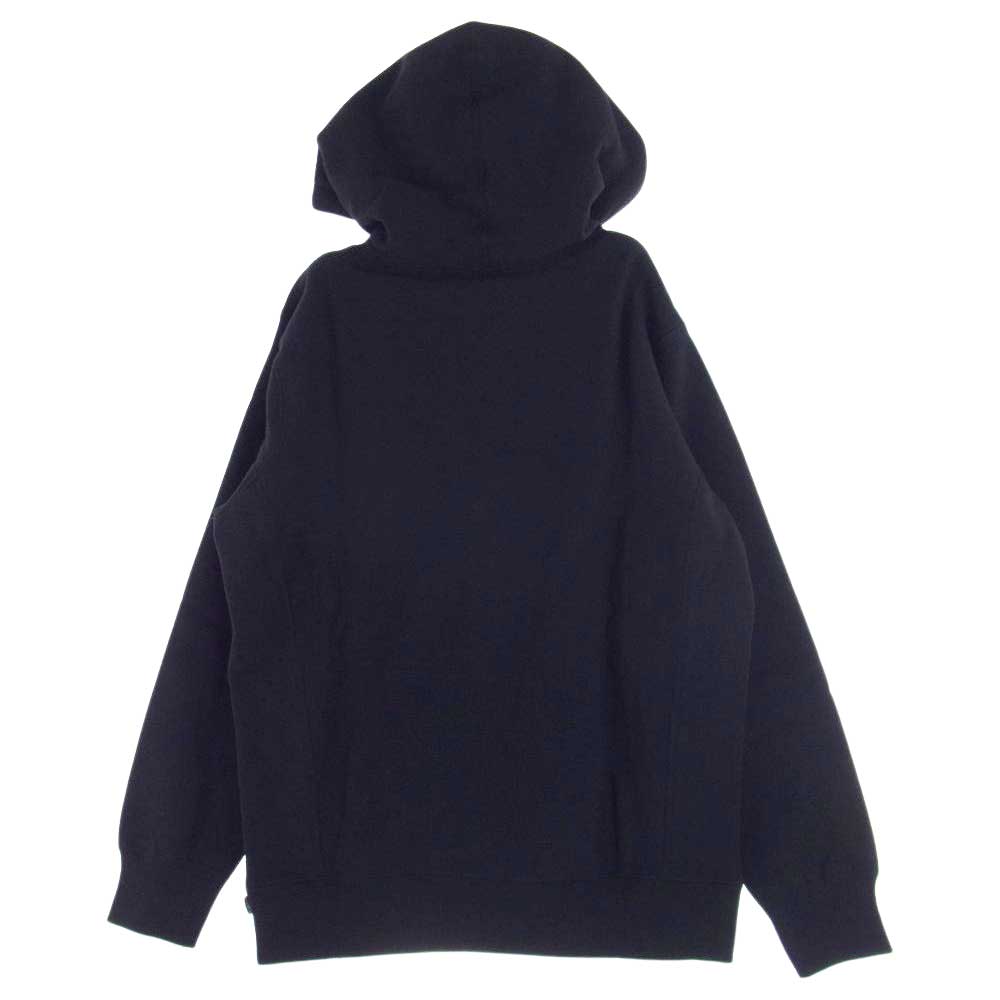 Supreme シュプリーム 17SS × Comme Des Garcons SHIRT Box Logo Hooded Sweatshirt ペーパーアートボックスロゴプルオーバー パーカー コムデギャルソンシャツ ブラック ブラック系 M【新古品】【未使用】【中古】