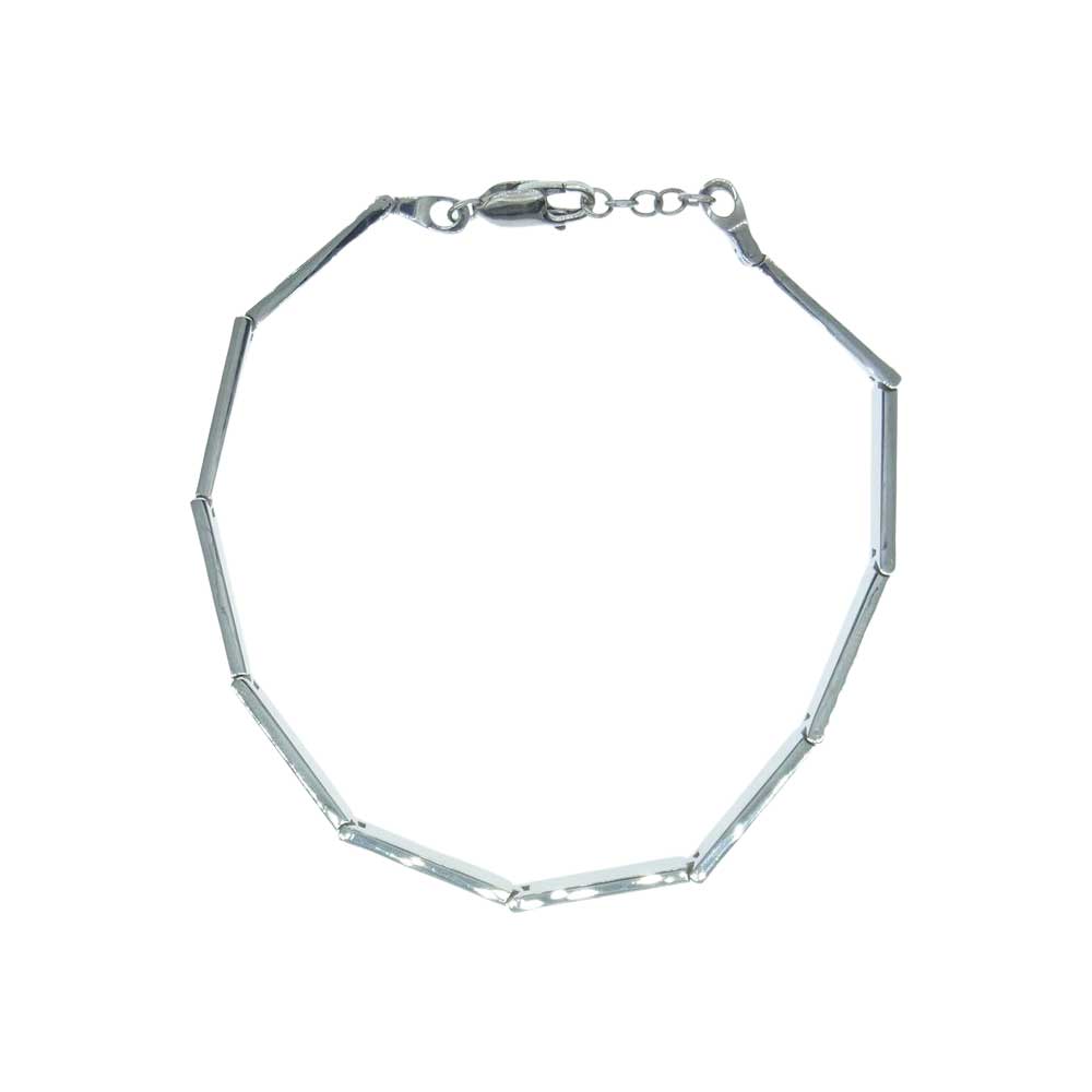 Supreme シュプリーム 23SS × Jacob & Co Logo Link Bracelet Sterling Silver ジェイコブ ロゴ リング ブレスレット スターリング シルバー  シルバー系【新古品】【未使用】【中古】