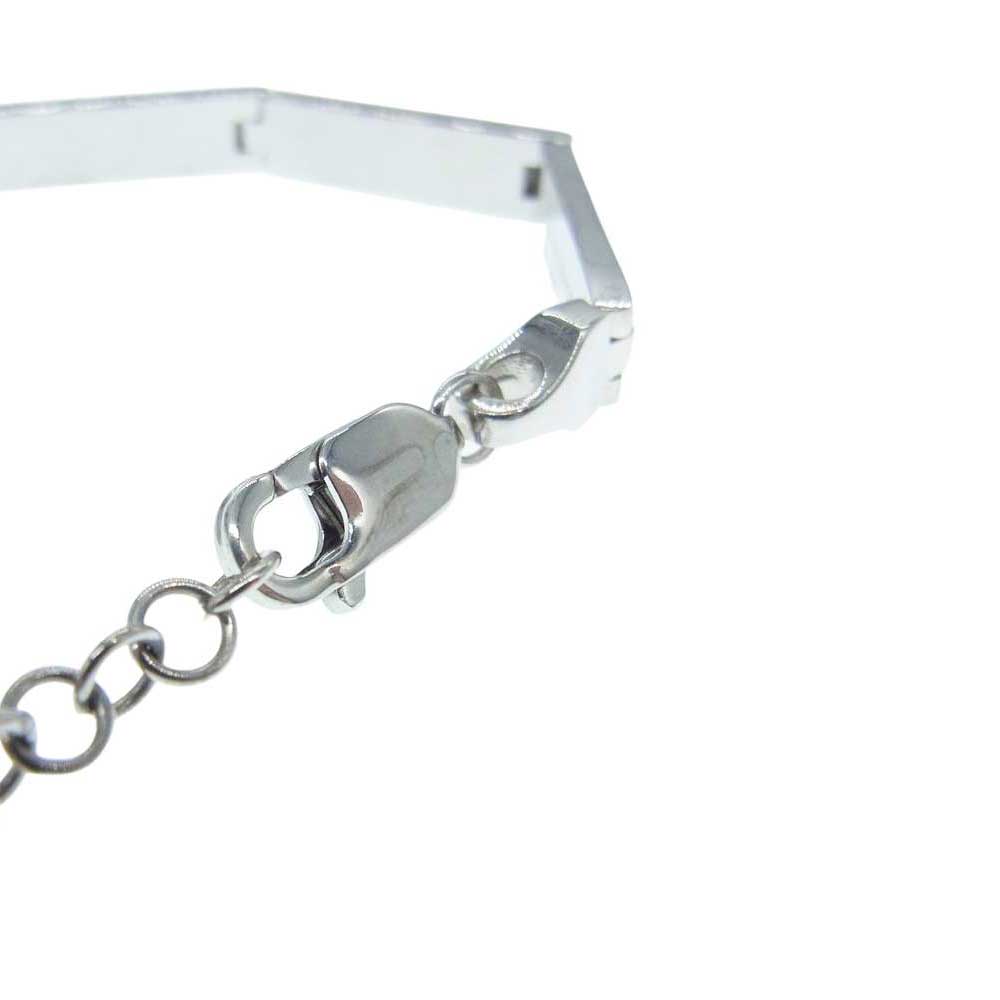 Supreme シュプリーム 23SS × Jacob & Co Logo Link Bracelet Sterling Silver ジェイコブ ロゴ リング ブレスレット スターリング シルバー  シルバー系【新古品】【未使用】【中古】