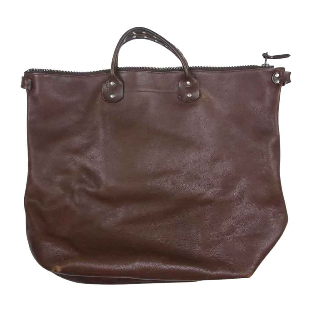 ディーン ２WAY レザー ショルダー ハンドバッグ ブラウン系【中古】