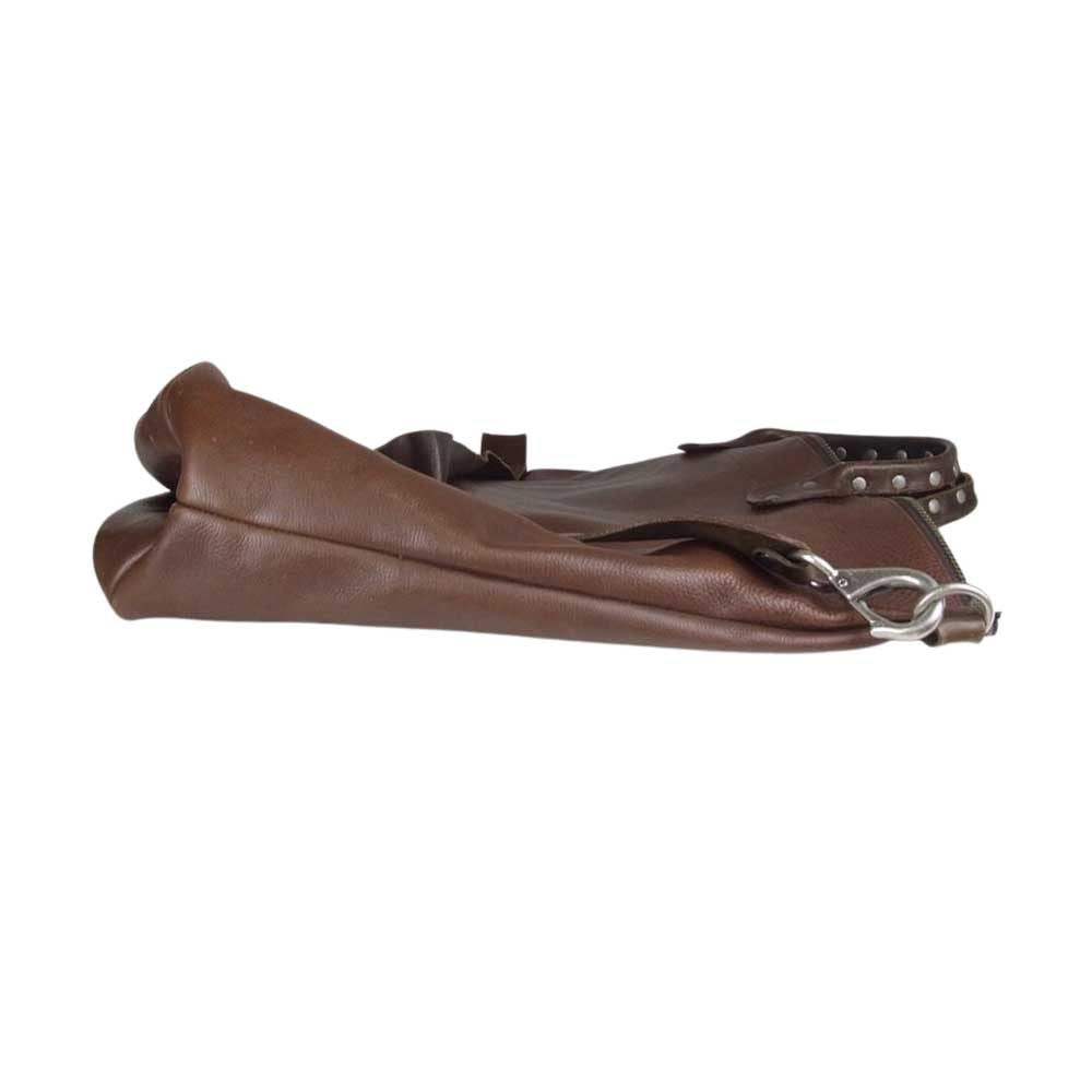 ディーン ２WAY レザー ショルダー ハンドバッグ ブラウン系【中古】
