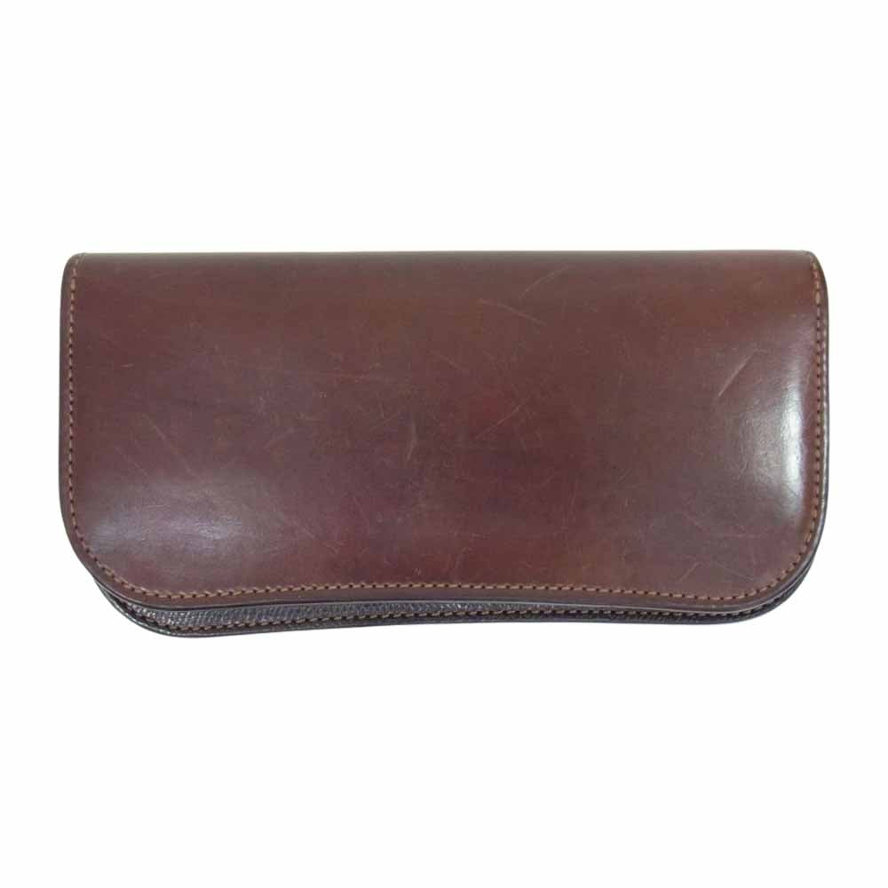 WILDSWANS ワイルドスワンズ BLISTER-L ブリスターL レザー ロング ウォレット ブラウン系【中古】