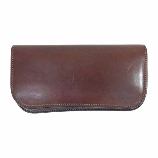 WILDSWANS ワイルドスワンズ BLISTER-L ブリスターL レザー ロング ウォレット ブラウン系【中古】