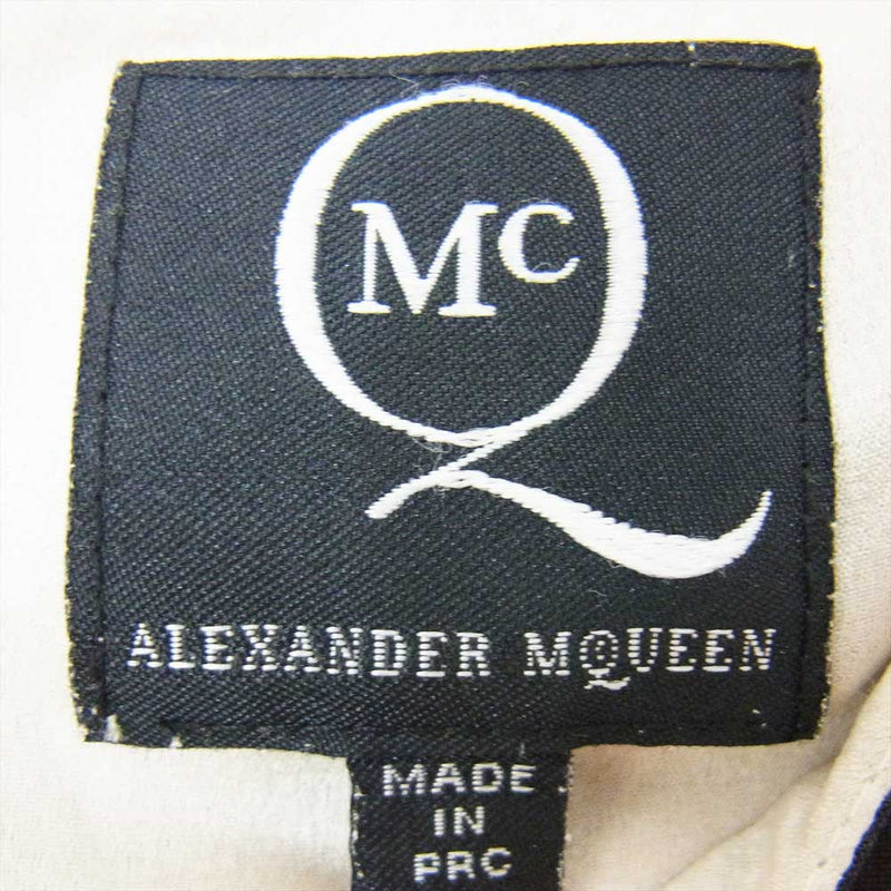 Alexander McQueen アレキサンダーマックイーン 268992 RK070 シルク ワンピース ドレス マルチカラー系 38【中古】