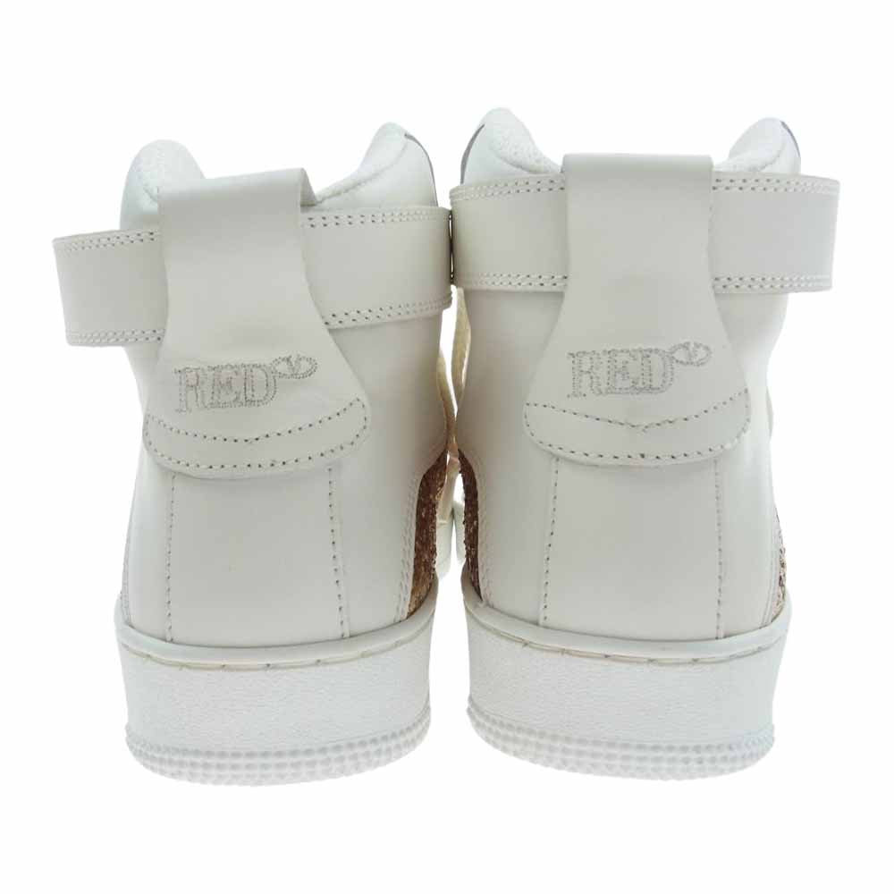 VALENTINO ヴァレンティノ PQ2S0A57 Sneakers ハイカット スニーカー スパンコール ホワイト 35【新古品】【未使用】【中古】