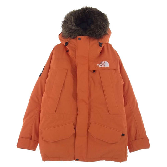 THE NORTH FACE ノースフェイス ND91807 ANTARCTICA  PARKA アンタークティカ パーカー オレンジ系 M【美品】【中古】
