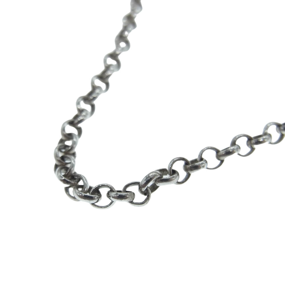 CHROME HEARTS クロムハーツ（原本無） NECKCHAIN R18 ロールチェーン 18inch 18インチ ネックレス シルバー系【中古】
