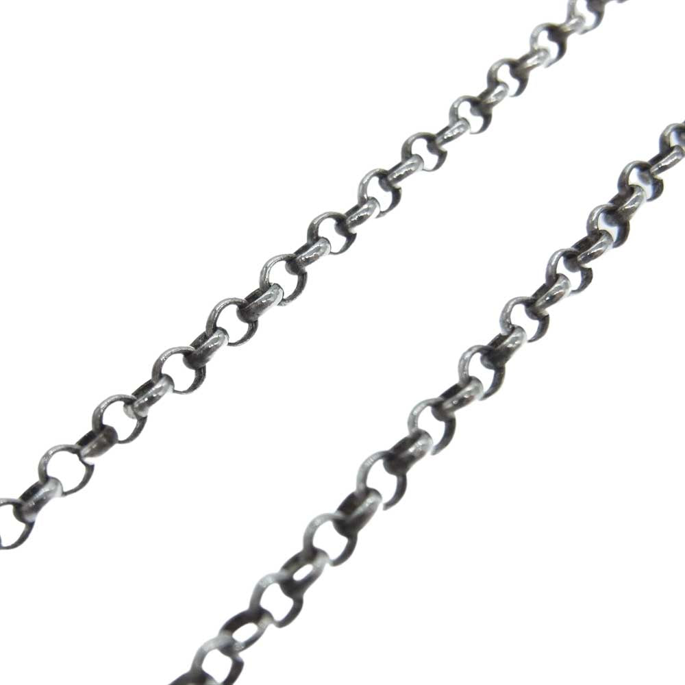 CHROME HEARTS クロムハーツ（原本無） NECKCHAIN R18 ロールチェーン 18inch 18インチ ネックレス シルバー系【中古】