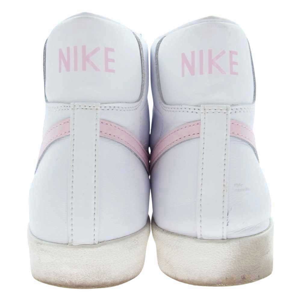 NIKE ナイキ BQ6806-108 BLAZER MID 77 VINTAGE ブレーザー ミッド ヴィンテージ WHITE PINK ホワイト ピンク スニーカー ホワイト系 30cm【中古】