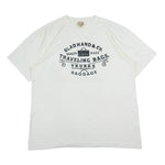 GLADHAND & Co. グラッドハンド TRAVELING BAG TRUNKS  トラベルバッグ プリント 半袖 クルーネック Tシャツ ホワイト系 XL【中古】