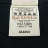 GLADHAND & Co. グラッドハンド RICH COMPANY リッチ カンパニー 半袖 クルーネック Tシャツ ブラック系 XL【中古】