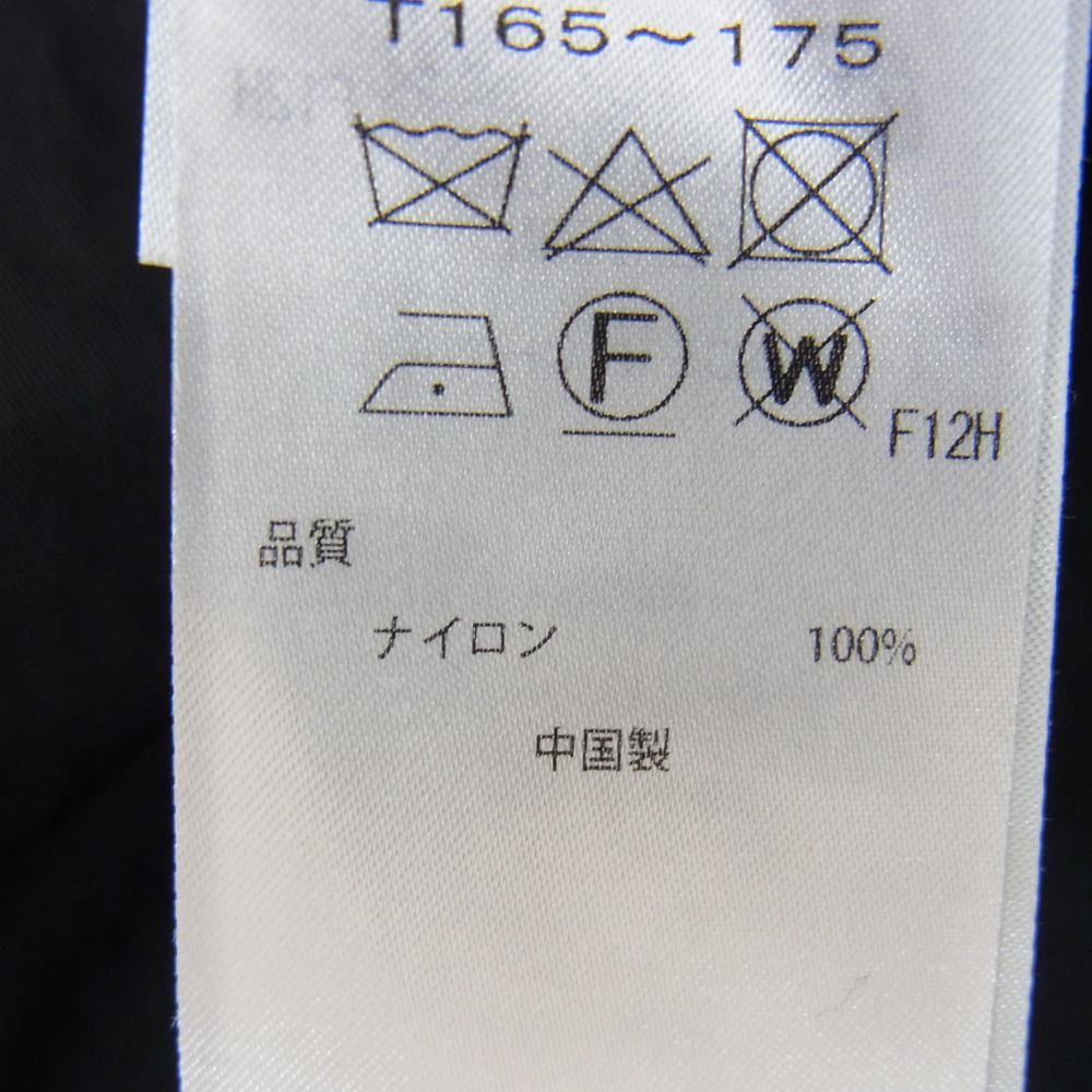 エイトン SHRINK NYLON NY TRENCH COAT シュリンク ナイロン トレンチコート ブラック系 04【中古】