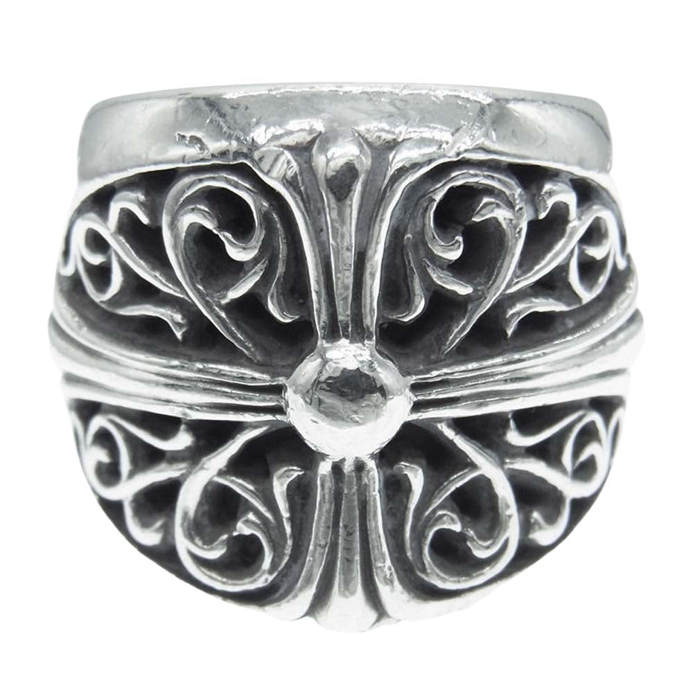 CHROME HEARTS クロムハーツ（原本無） CLASSIC OVAL クラシック オーバル クロス リング シルバー系 23.5号【中古】